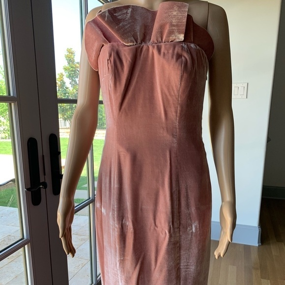 CINQ A SEPT Marceau Mauve Cocktail Dress - Picture 6 of 12